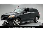 Used 2015 Mercedes-benz M-class for sale.
