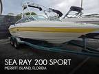 20 foot Sea Ray 200 Sport