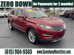 2017 Lincoln MKC Red, 57K miles