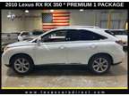 2010 Lexus RX 350 PREMIUM/COMFORT/NAV/12 SPEAKERS-$9K OPTIONS