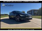 2017 INFINITI Q50 3.0t Premium 1-OWNER CLEAN CARFAX/TECH PKG/DRIVE ASSIST-$11K