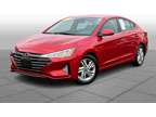 2020UsedHyundaiUsedElantraUsedIVT