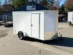2025 J&C Trailers 6X12SA W/REAR RAMP DOOR