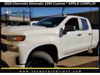 2020 Chevrolet Silverado 1500 Custom 4.3L ECOTEC3 DOUBLE CAB/APPLE/CLEAN CARFAX
