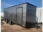 2025 United Trailers UJ 7x16 7' H V Front Enclosed Trailer w/Ramp c bo