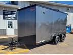 2025 United Trailers UJ 7x14 7' H V Front Enclosed Trailer w/Torsion c