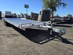2025 Aluma 26' wide body offroad trailer with drive over fend