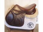 17.5" Antares Connexion Saddle - Full Buffalo - 2018 - 2A Flaps - 5.25" dot to