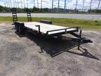2025 Down 2 Earth 82x20 10k bobcat equipment trailer flat bed 2' dov