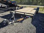 2025 Down 2 Earth 82x20 10k carhauler trailer wood deck 7x20