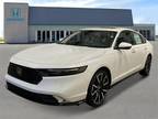 2025 Honda Accord Hybrid White, 12 miles