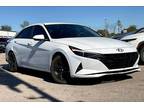 2021 Hyundai Elantra Hybrid Blue