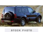 2002 Mitsubishi Montero XLS