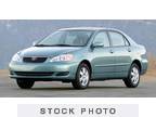 Toyota Corolla Sedan 2008