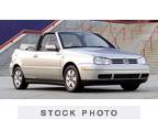 VOLKSWAGEN Cabrio 2 Dr GLX Convertible 2001
